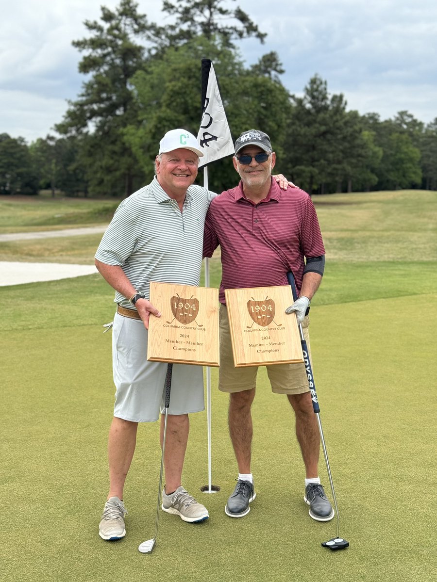 Congrats to our 2024 Member- Member Champs, Tom Price & Bill Hart!