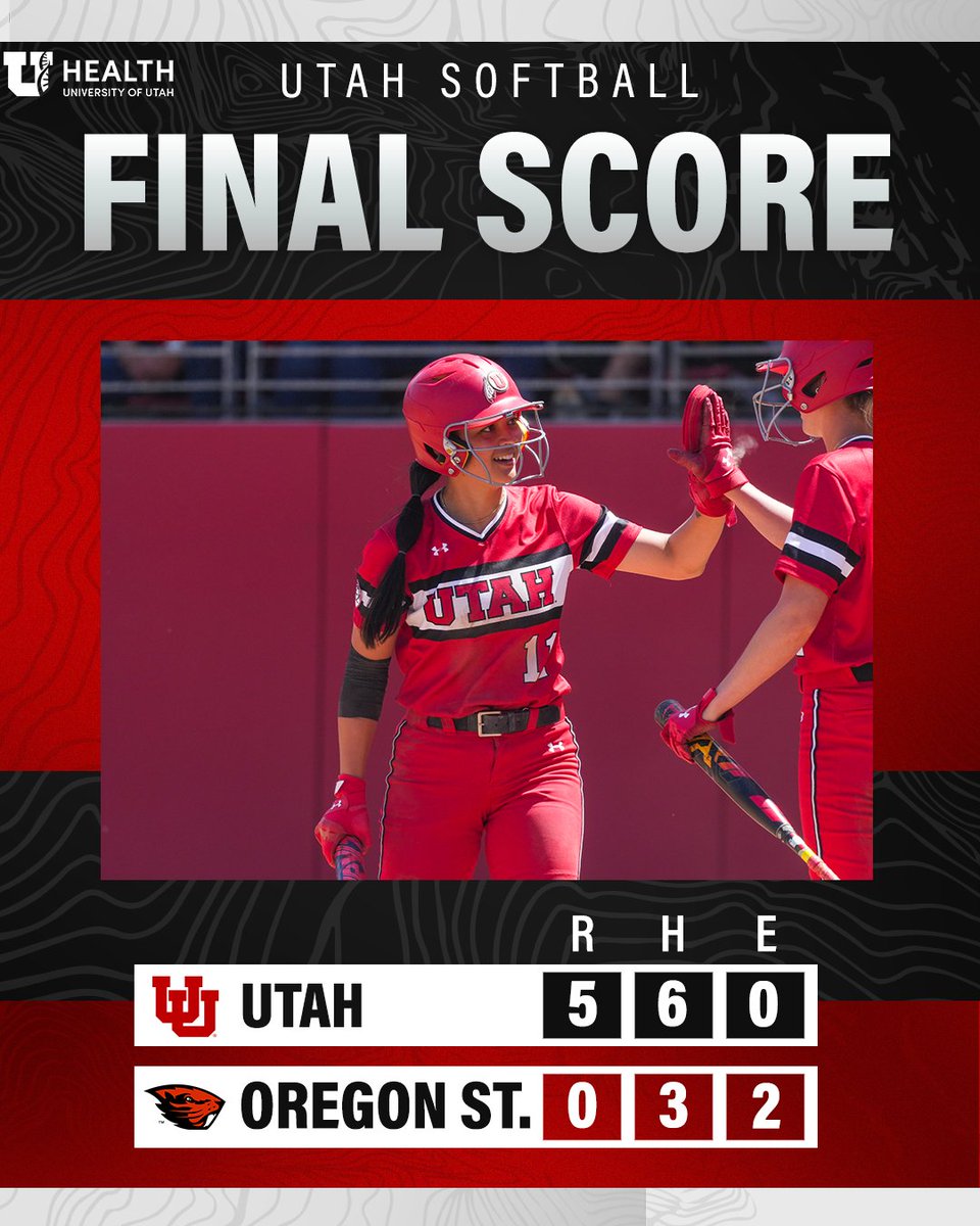 𝐓𝐨𝐬𝐬𝐞𝐝 𝐚 𝐒𝐮𝐧𝐝𝐚𝐲 𝐬𝐡𝐮𝐭𝐨𝐮𝐭! The Utes end the weekend by blanking Oregon State for their 3️⃣0️⃣th win of 2024! #GoUtes /// #SOTL