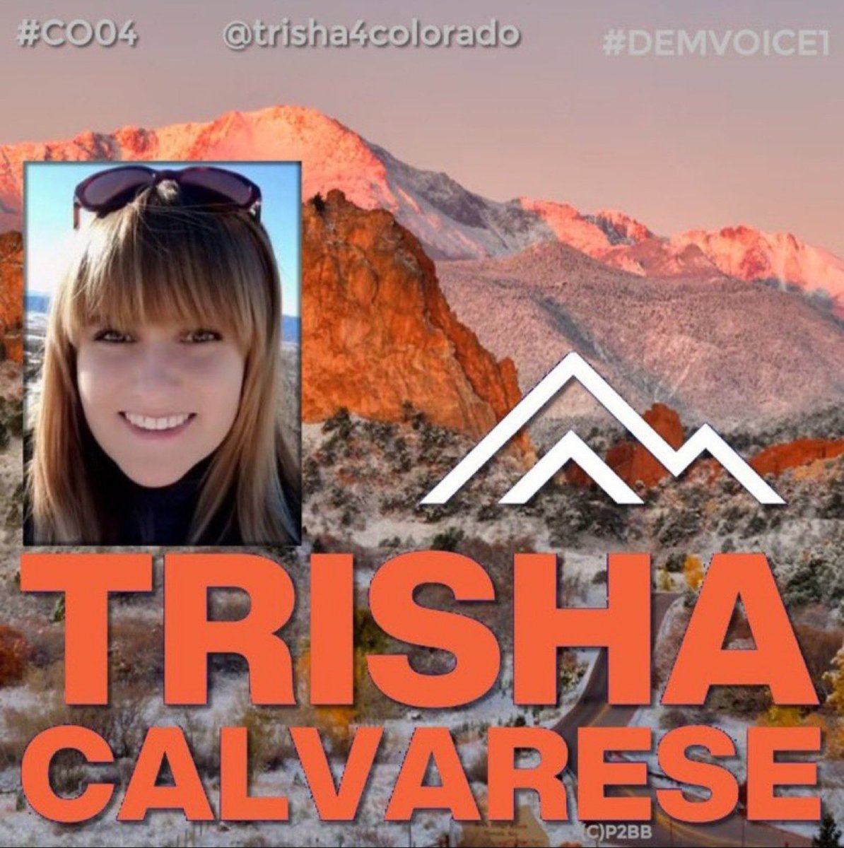 If you live in CO-04, you don't have to settle for your district being hijacked by Lauren Boebert! CO-04 has a genuine Democratic Candidate for Congress ready to go to work. Meet Trisha Calvarese trisha4colorado.com, the People's Choice for Congress! #DemVoice1. #VoteBIGBlue