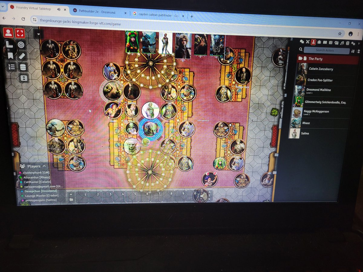 desepchun's tweet photo. #TTRPG
#PATHFINDER2ED
New campaign start for kingmaker. https://t.co/CNQSQbvOjT