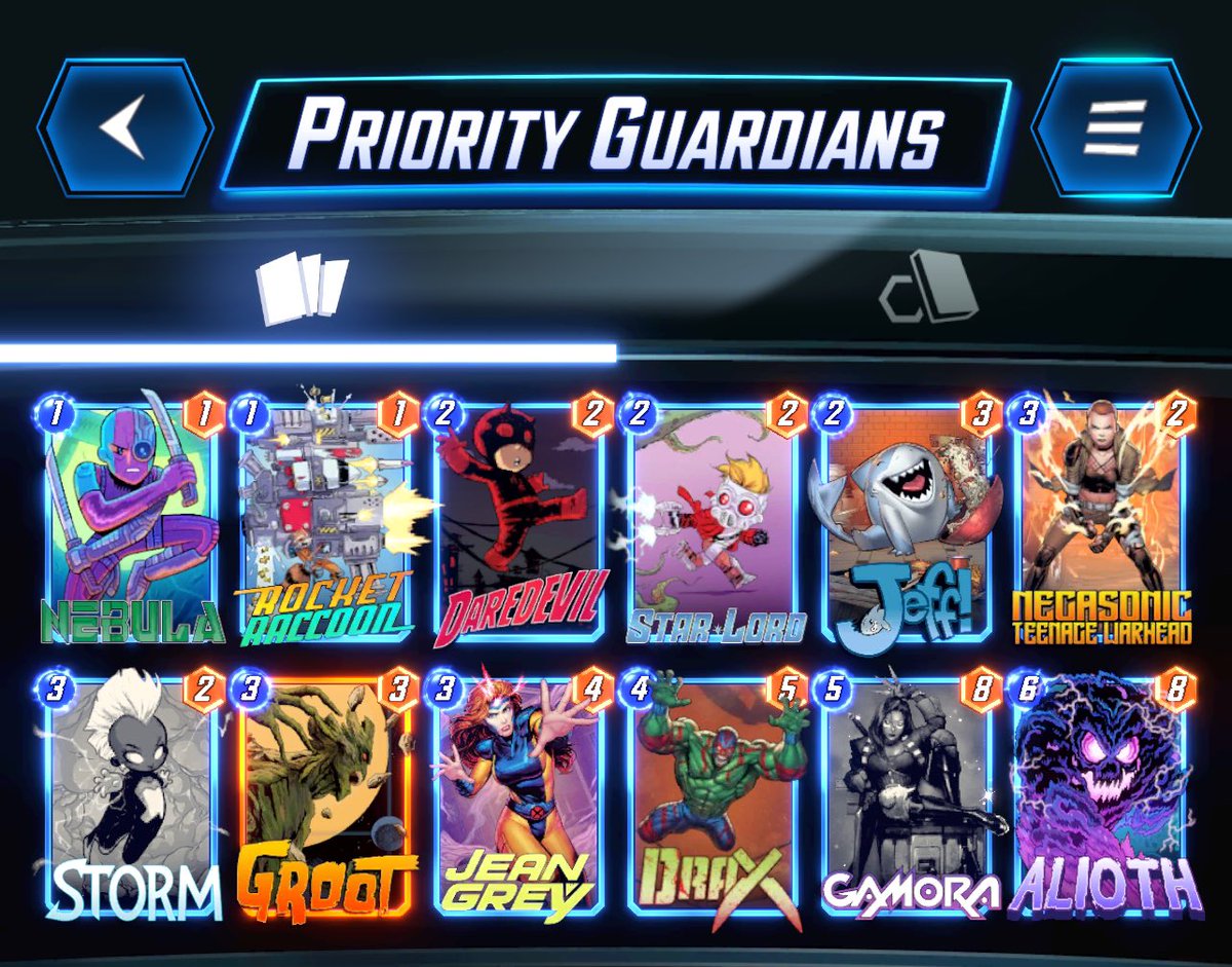 @unionsami Guardians. This deck (not my design) was amazing for me early in the season, but my meta’s been terrible for it the last three weeks. Code in alt.