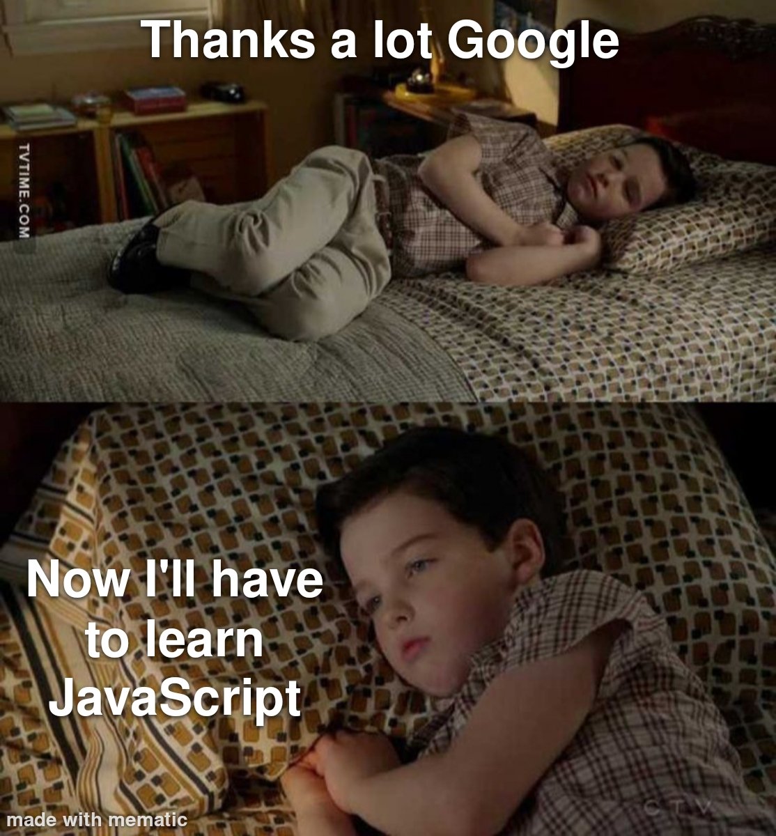 Google fires it's whole Python team.

Python developers: