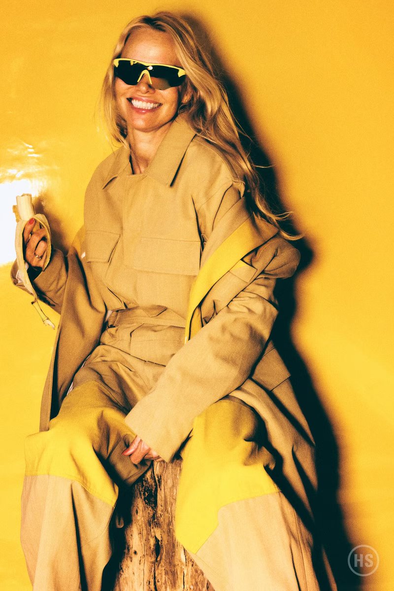 still crazy obsessed with Pam Anderson x @highsnobiety shoot. such a breath of fresh air in this shoot!