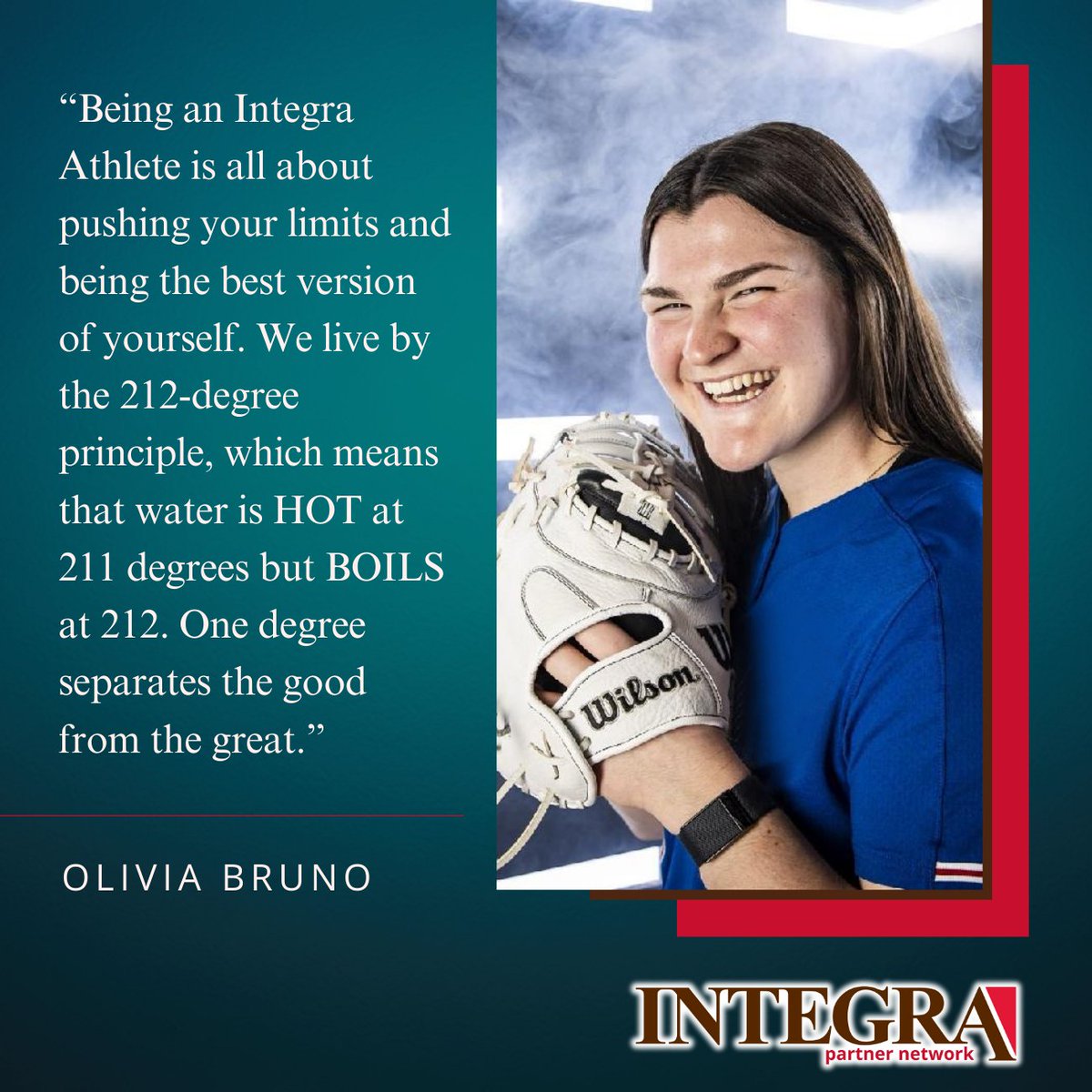 integra_net's tweet photo. Meet The Integra Athlete: Olivia Bruno
Classification: Junior
Major: English
Community Service Initiatives: Supporting the children's hospital & the humane society
Home State: KS
Follow @olivia_bruno23
#integrapartnernetwork #insurance #softball #collegesoftball #independentagent https://t.co/8cLeVljk8Z
