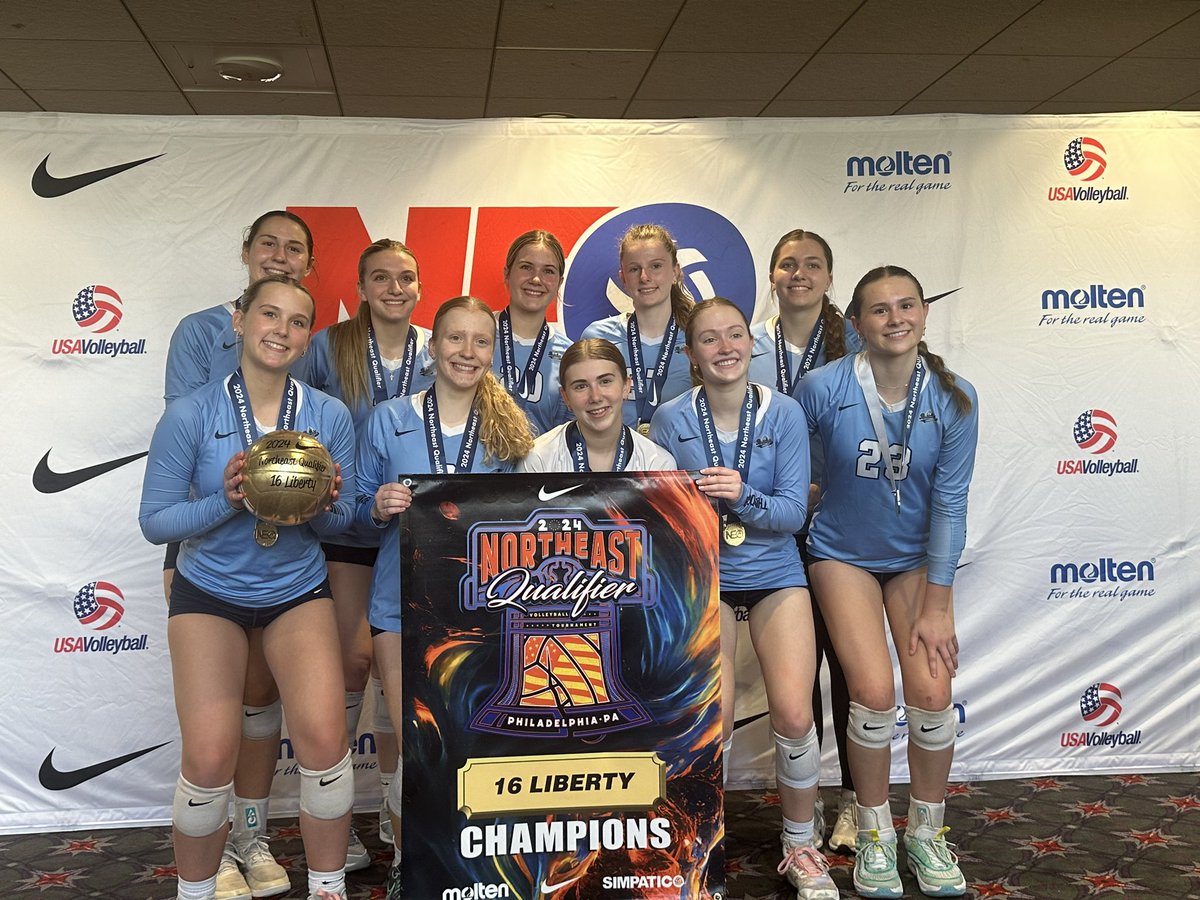 Rockwood Thunder (@rockwoodthunder) on Twitter photo Get to Gold on Day 3 โ๏ธ
Earn Bid to Nationals โ๏ธ
GET THAT GOLD BALL!!! โ๏ธ
Congrats to 16 Navy on WINNING the 16 Liberty division at <a href="/NEQ_volleyball/">Northeast Qualifier</a> #winning #seeyouinVegas #goldgoldgold Get to Gold on Day 3 โ๏ธ
Earn Bid to Nationals โ๏ธ
GET THAT GOLD BALL!!! โ๏ธ
Congrats to 16 Navy on WINNING the 16 Liberty division at <a href="/NEQ_volleyball/">Northeast Qualifier</a> #winning #seeyouinVegas #goldgoldgold