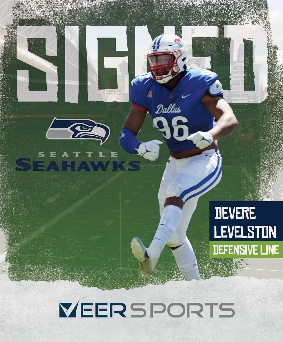 Congrats @Verekashh on signing with the @Seahawks! #NFLDraft2024 @SMUFB