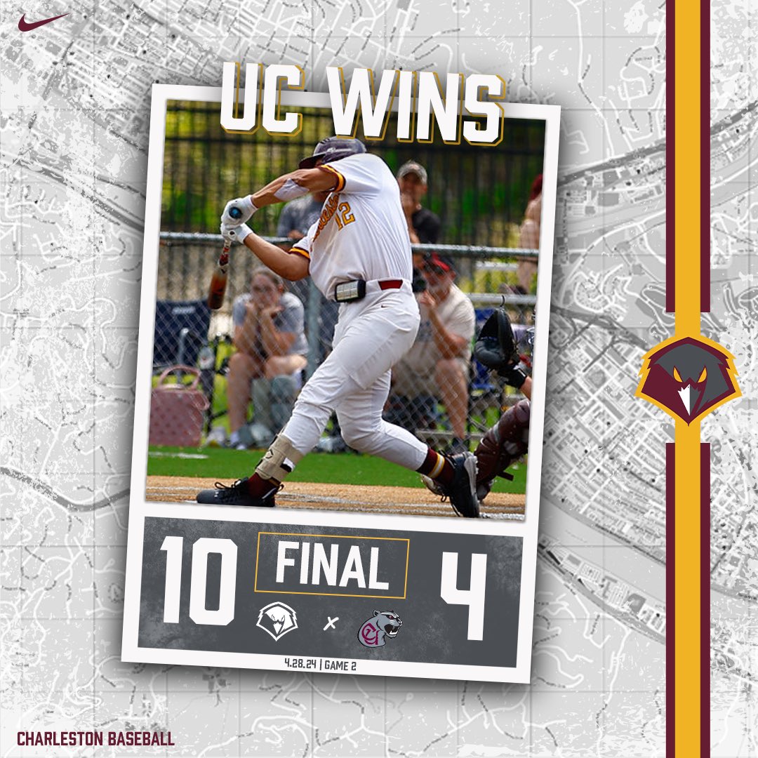 ⚾️GET YA BROOMS OUT 🧹 Charleston sweeps Concord 😎 #WingsUp