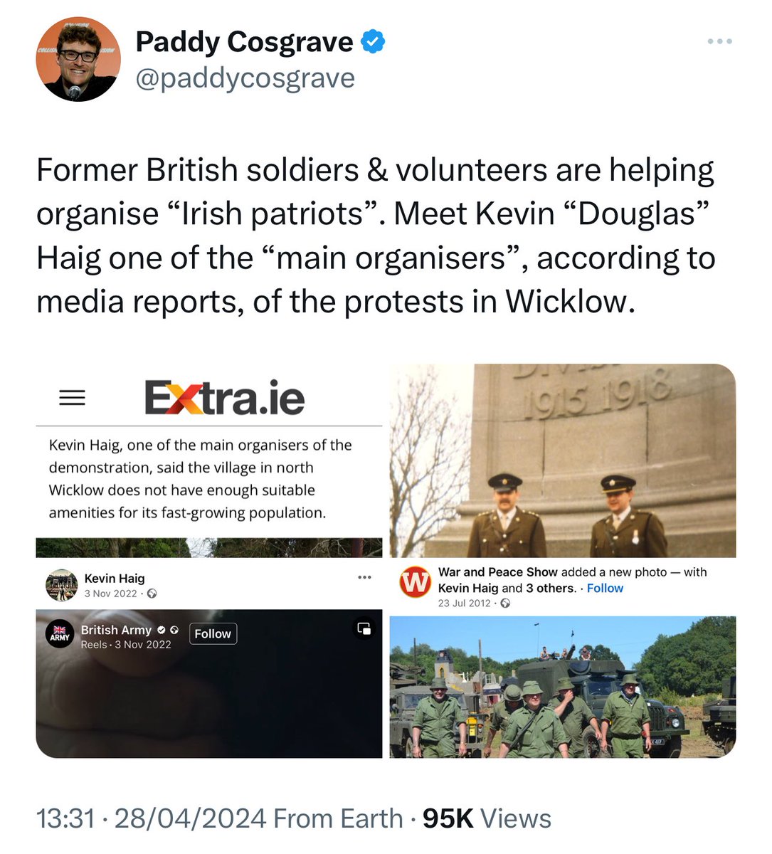 So-called “Irish patriots” are so obviously stooges of foreign interests. Look maybe some of the Irish involved think it’s all a spontaneous movement. But someone should let these folks know before they become a laughing stock amongst their family & friends.