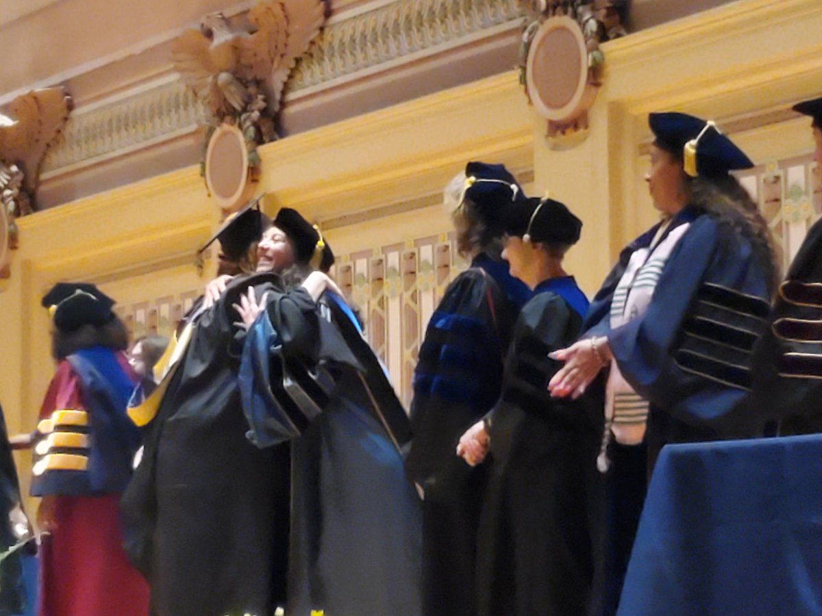 PittSocialwork's tweet photo. You made it to this day because of your hard work and dedication! Take a bow graduates! #pittgrad #H2P https://t.co/QBslHWWdyf