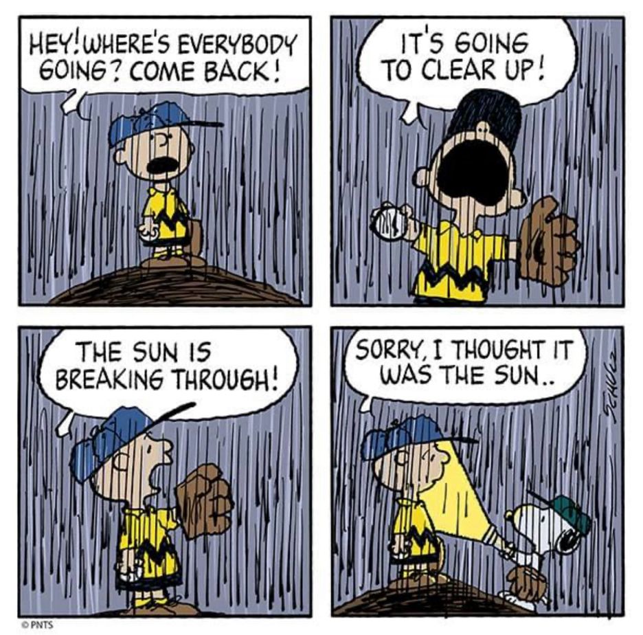 Stay optimistic ☀️ #Peanuts