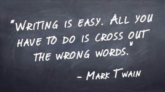 Writer's Inspirational Quote by Mark Twain

#writersinspirations
#writinglife