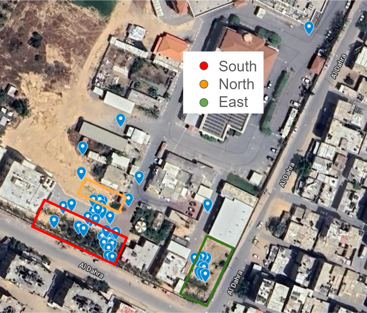 GeoConfirmed ISR-PAL. GeoConfirmed Investigation 'Mass graves' - Final. It has come to our attention that our previous investigation thread did not achieve the desired outcome. For this reason, we have conducted further research and wish to clarify some important points:…