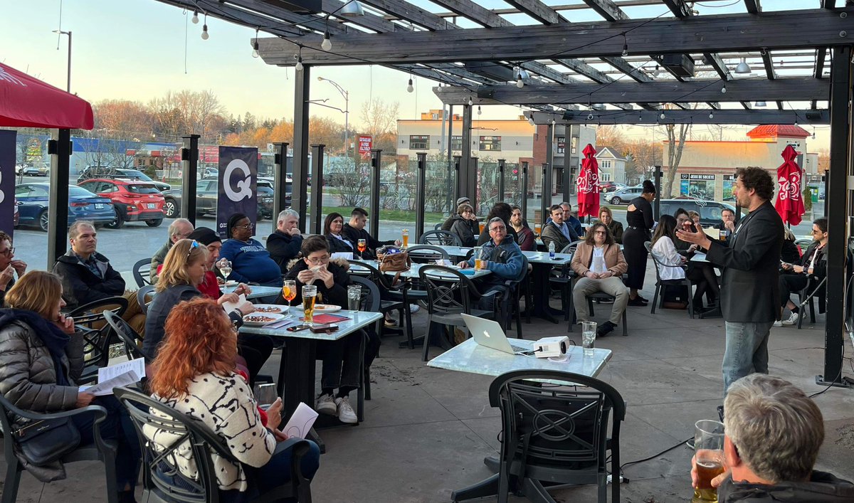 Une autre fin de semaine à sillonner le Québec pour parler des (nombreux!) avantages économiques et financiers de l’indépendance. Après Sainte-Thérèse, Saint-Jérôme et Gatineau, je passerai bientôt par Longueuil, Shawinigan et Lac-Etchemin.
Gardons en tête qu’une fois souverain,