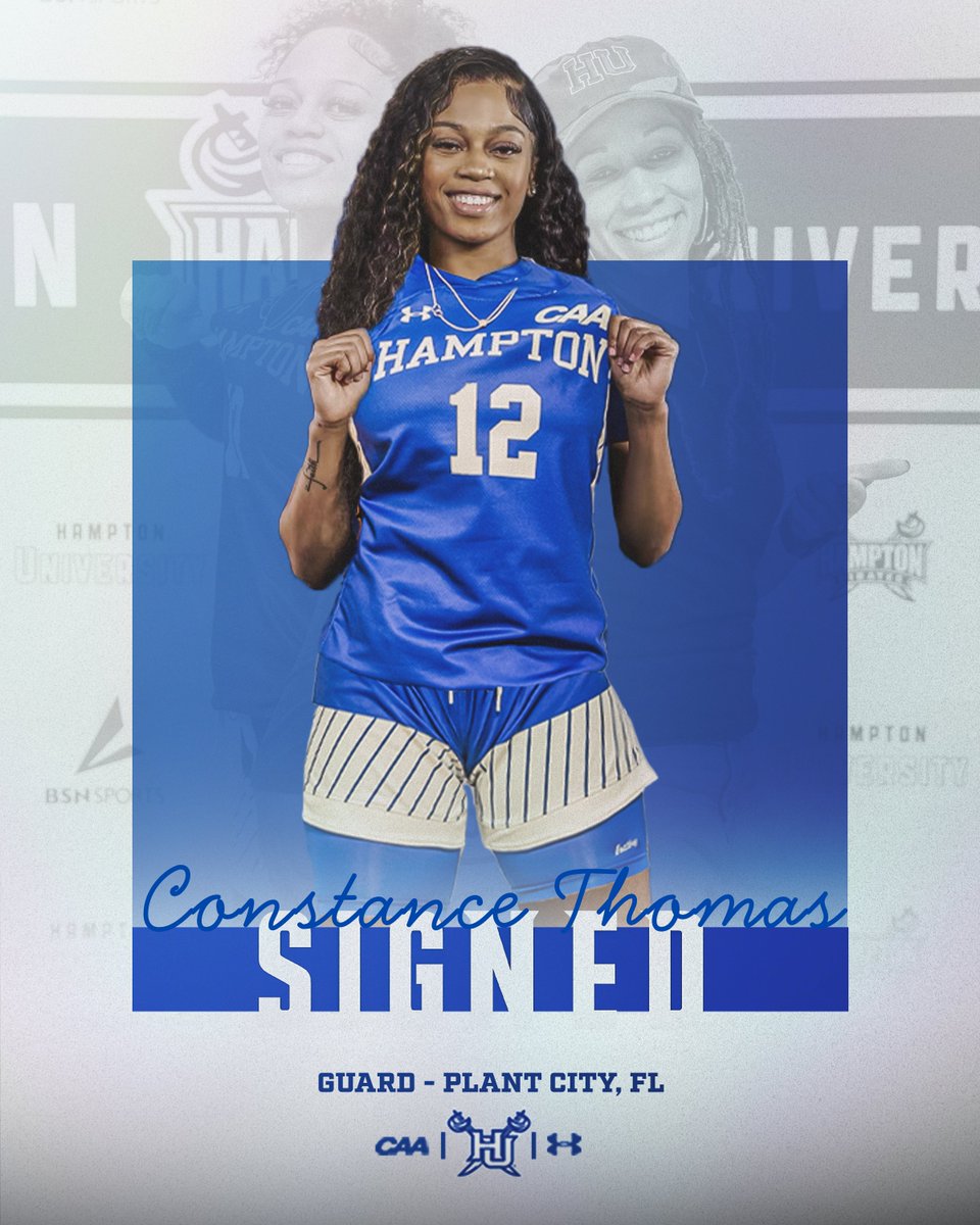 Welcome @Ayeitsceee to our Home by the Sea! #WeAreHamptonU