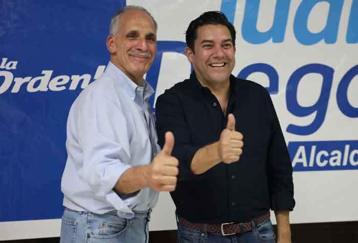 #CNGOTV 🔴 El precandidato a la presidencia por el Partido Nacional, Nasry Asfura (Papi a la Orden), confirmó su entero apoyo a la fórmula de Juan Diego Zelaya a la alcaldía capitalina. #JuanDiegoZelaya #NasryAsfura #Honduras