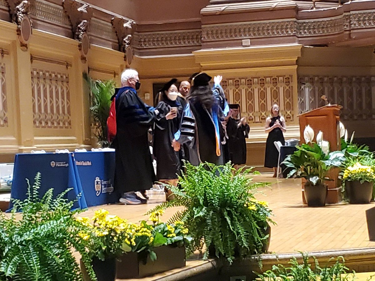 PittSocialwork's tweet photo. Congratulations to our PhD graduates Drs. Soobin Kim and Ke Li #pittgrad #H2P https://t.co/LIdQDM64AF
