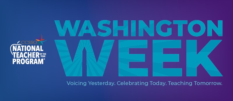 Excited to be in Washington, D.C. with my state teacher of the year colleagues for @CCSSO’s 2024 National Teacher of the Year Program! Follow the conversation at #NTOY24!