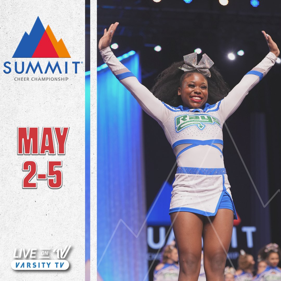 𝗦𝗢𝗢𝗡: Teams will take on the 𝗳𝗶𝗻𝗮𝗹 𝗰𝗹𝗶𝗺𝗯 at The Summit! #VarsityTV is the place to be to watch LIVE, May 2-5 🏔 📺: varsitytv.link/4cLAl7E