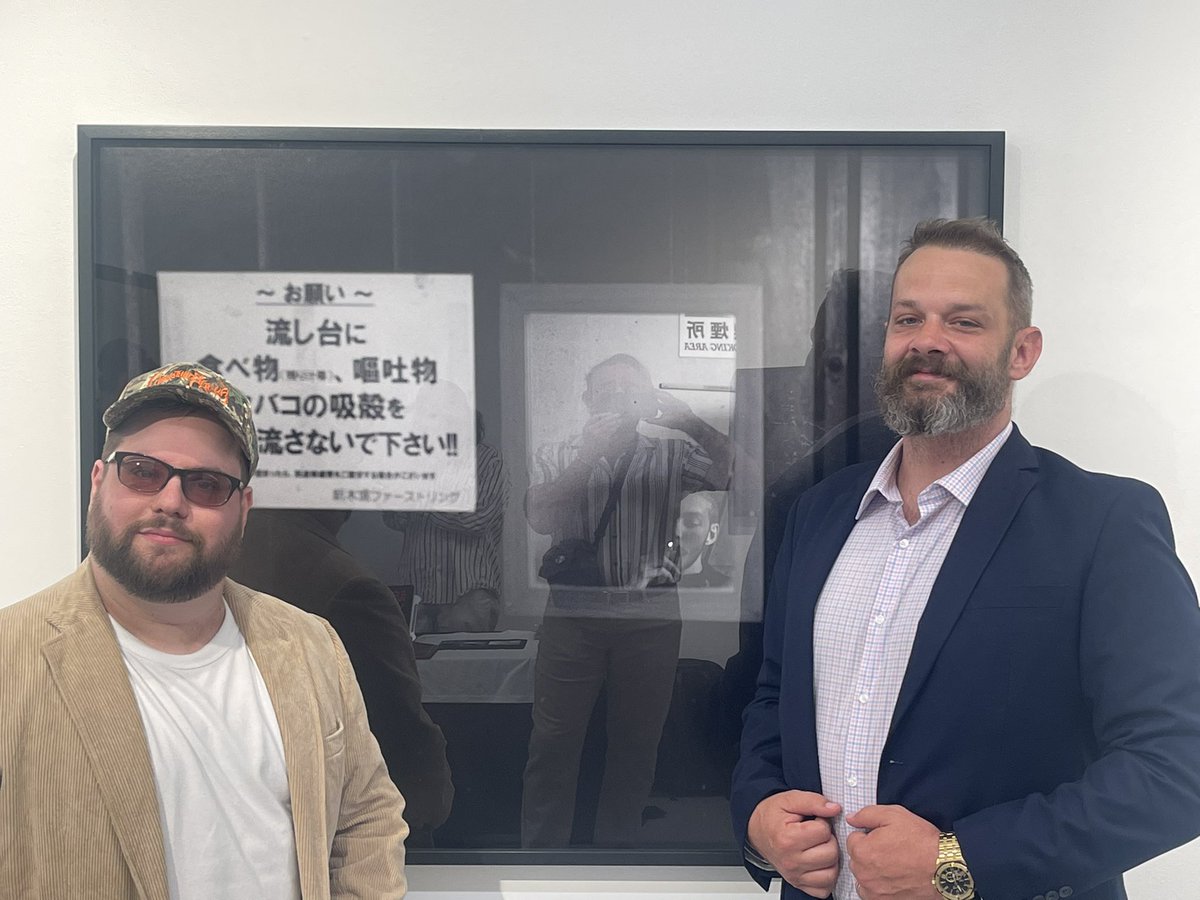 RefAJKissinger's tweet photo. Always make time to celebrate your friends and their adventures, while celebrating your own. Incredible exhibition on display in NYC! #GCW #NYC #Visitors #KorakuenHall #1stRing https://t.co/i5YUm1x7qI