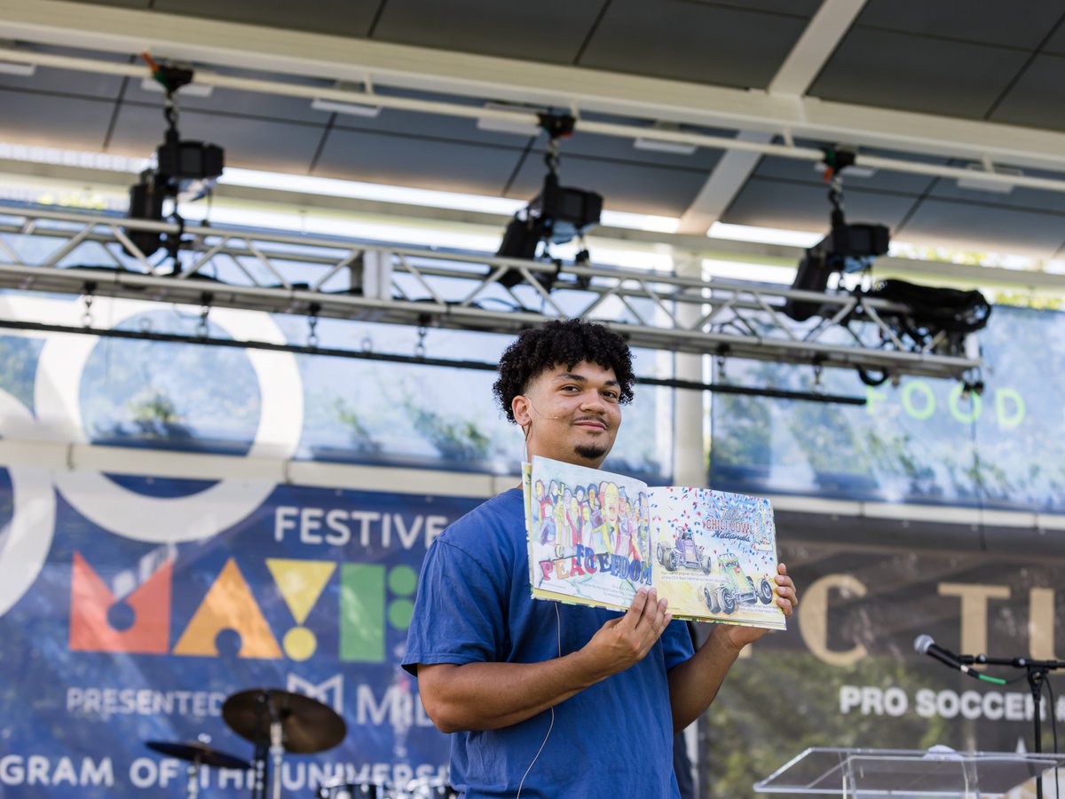 Mayfest is for kids, too!👨‍👩‍👦 Kids World will be on the third floor of 101 Archer with crafts, games, face painting, and a musical performance from @hottoastmusicco!🎲🌈🖍️ Kids World is presented by @westreet_cu and @ONEOK #mayfest #tulsa #utulsa #art #music #family #fun