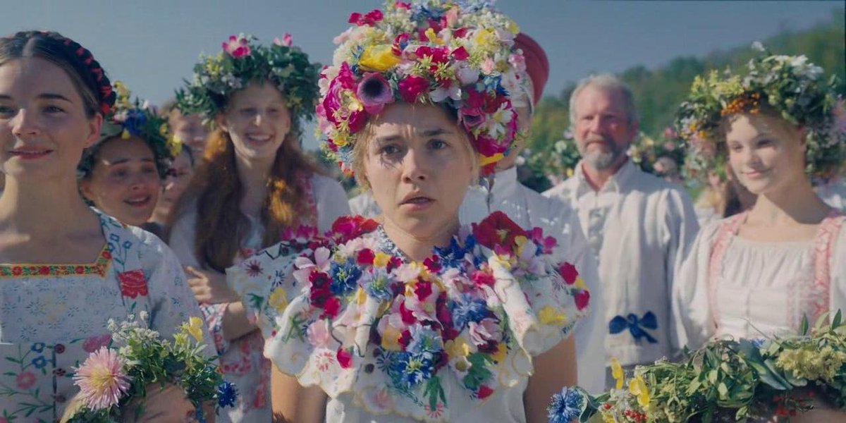 TheCinesthetic's tweet photo. Midsommar (2019) dir. Ari Aster https://t.co/VnNPKKy1P0