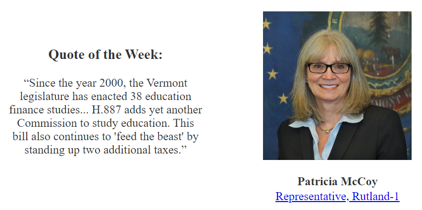 CampaignForVT's tweet image. Our top quote of the week was from during the floor debate on the property tax bill...

#vtpoli #vtleg #vted #propertytaxes
