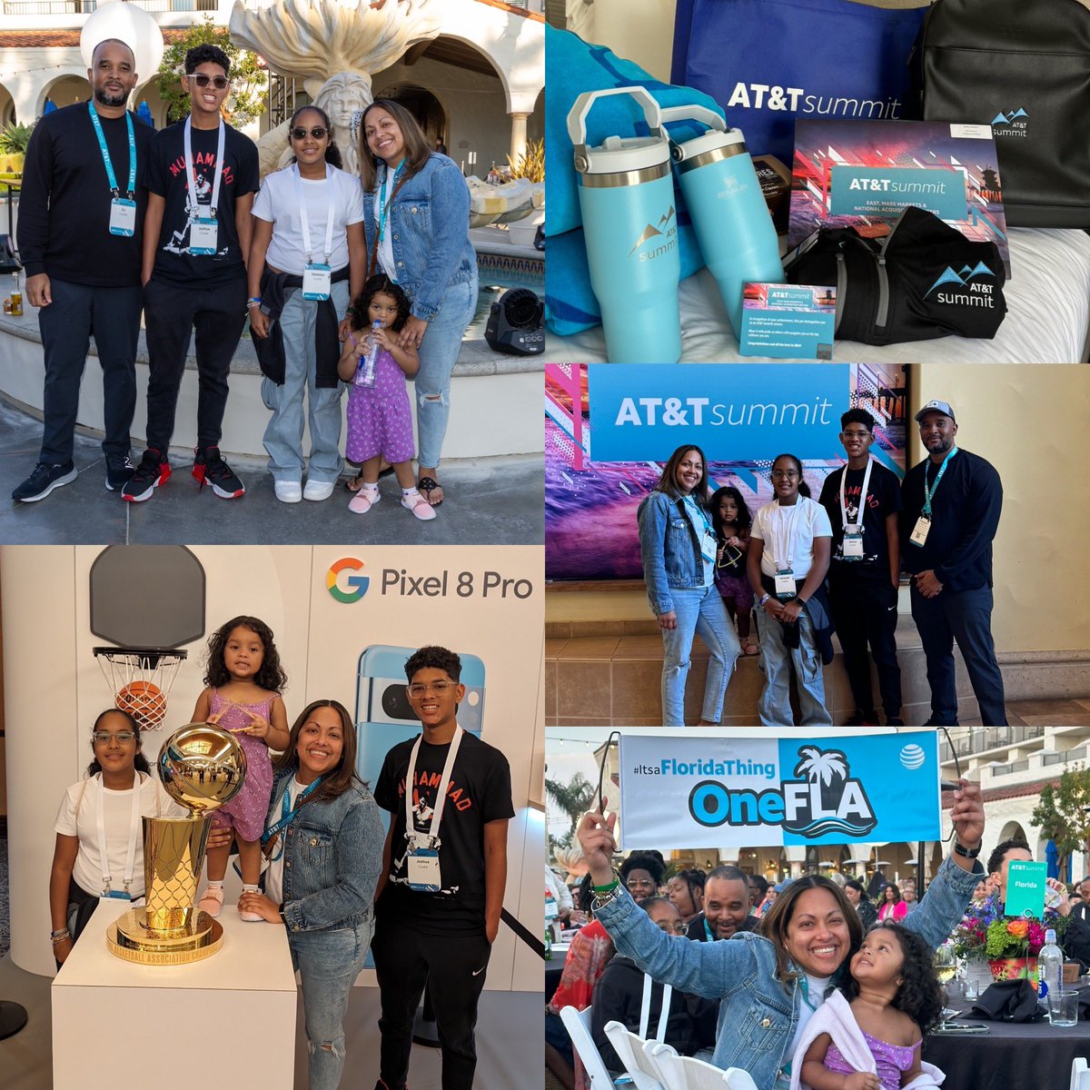 Such an amazing time at #ATTsummit in Huntington Beach! Got the chance to connect with some great leaders. Such a great experience- Truly Blessed! #OneFLA 😎🌴#LifeAtATT #ItsAFloridaThing #Summit