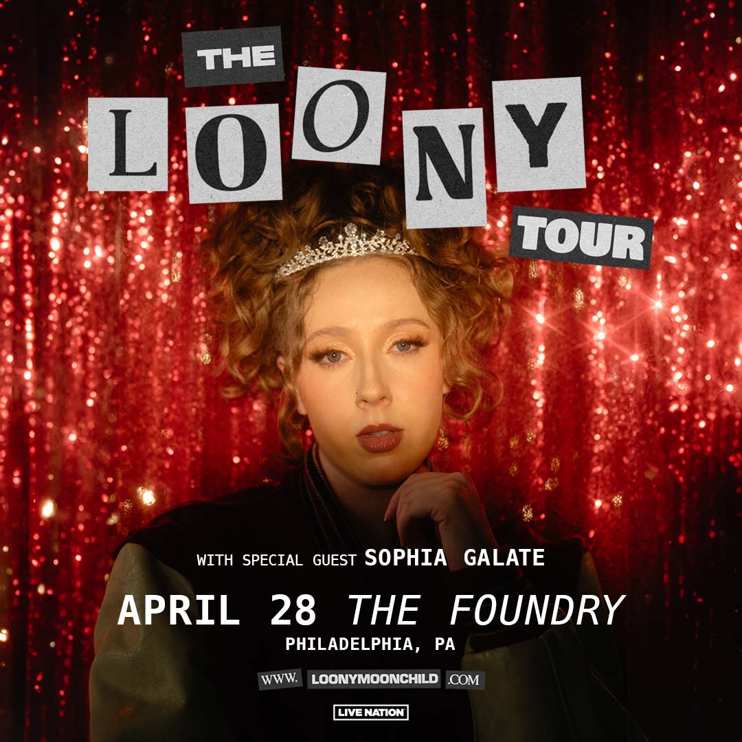 #TONIGHT at The Foundry: @LoonyCrybaby - The Loony Tour 🚨 ⏰ Box Office: 5PM | Doors: 7PM | Show: 8PM 🎫 👉 livemu.sc/3WiSmVm