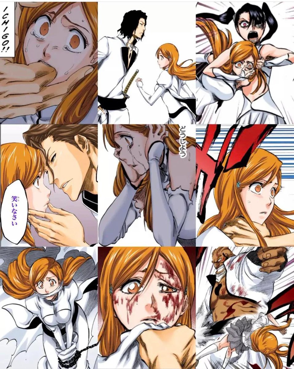 The torture Orihime went through during the Arrancar arc was undeserving...