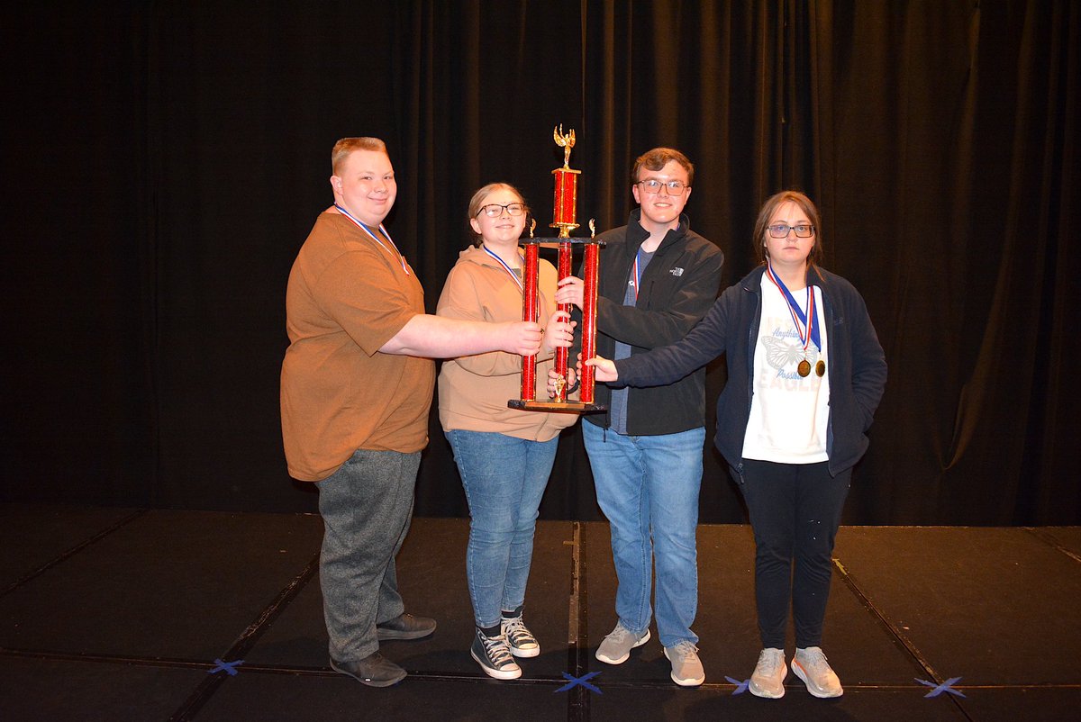 Congratulations to our 2024 Small School National Championship Tournament winners!

Traditional Public: Hastings (NY)
Open: St. Mark’s of Texas <a href="/SMTXathletics/">St. Mark's Athletics</a> <a href="/SMQuizBowl/">SM Quiz Bowl</a> 
Very Small School: West Iron County

#ssnct #naqt #quizbowl