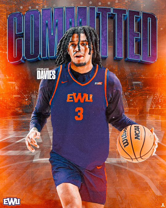 Prince Davies 6'6'/Guard transfer from Texas A&M-Commerce has committed to Edward Waters University * Hometown: Atlanta GA