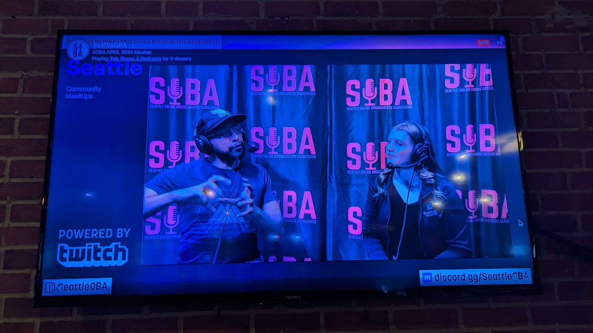 JMontstream's tweet image. Always a fun time chatting with @Alchemistjoker about charity streaming! Thanks @SeattleOBA for having me ☺️