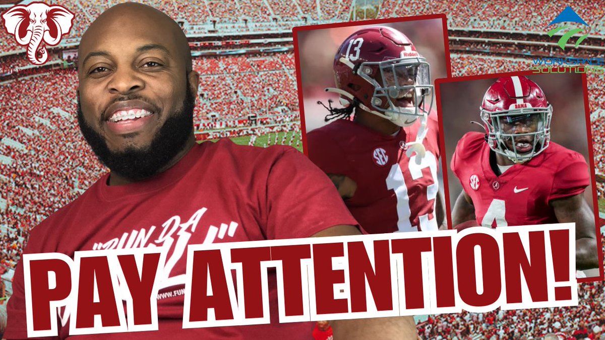 Jermaine @FunnyMaine Johnson tells Alabama fans what they need to pay attention to this season in this short video!

Watch: youtu.be/-I3xRd6wvQE?si…

#CollegeFootball #RollTide #BamaFactor