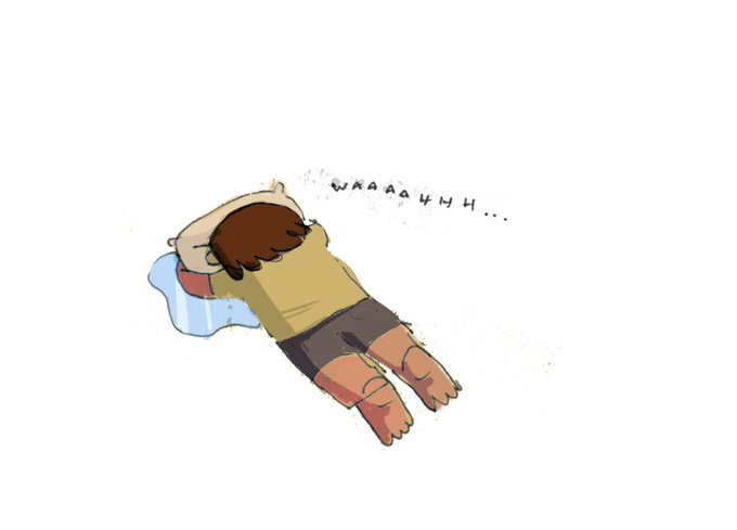 「うつぶせ 枕」のTwitter画像/イラスト(新着)