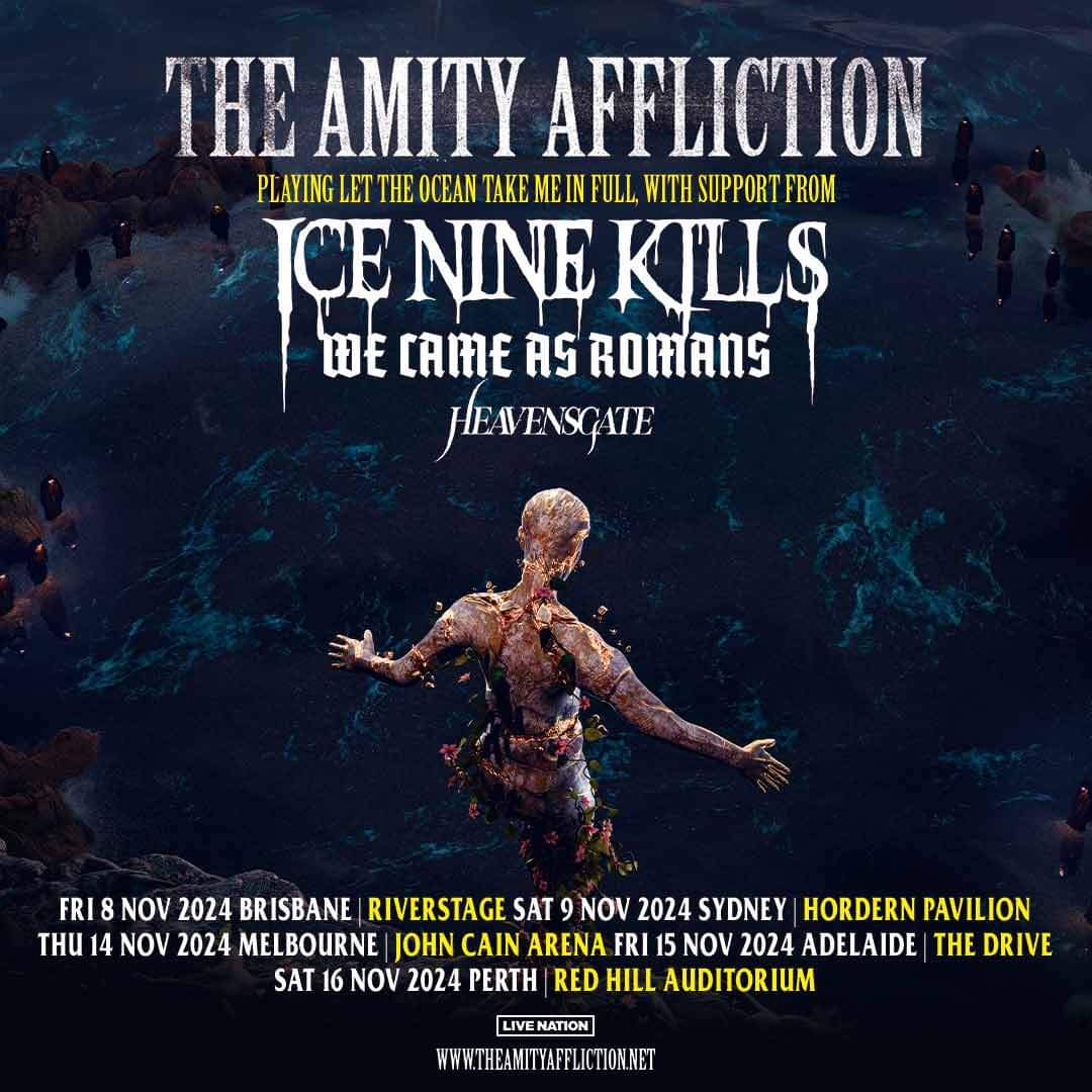 AMITY + ICE NINE KILLS + WCAR + HEAVENSGATE TOUR