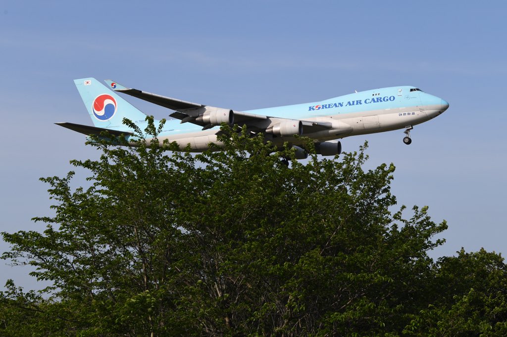 2024/04/28
成田国際空港に着陸する飛行機
成田市さくらの山公園
KOREANAIR CARGO 航空機/ボーイング747/ジャンボ機
