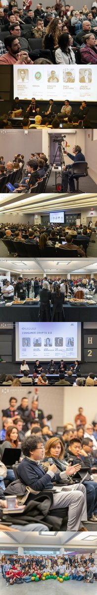 With humbleness and gratitude, we extend our heartfelt thanks to the incredible 100 speakers who graced #HBC2024 - Harvard Blockchain. Big Thanks to our dedicated volunteers and partners whose support made this remarkable gathering possible ❣️