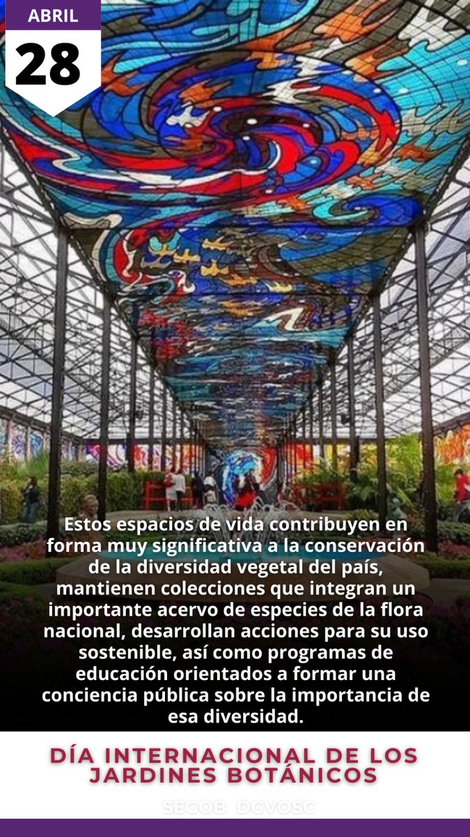 #DiaInternacional #JardínBotánico