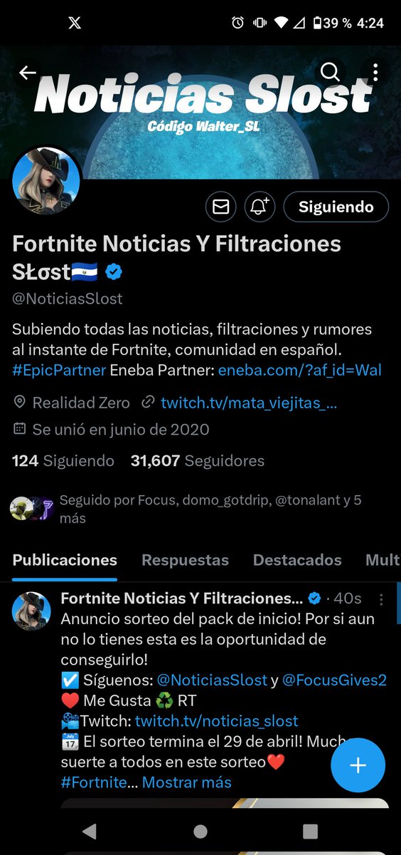 luisfetnando563's tweet photo. @NoticiasSlost @FocusGives2 Listo suerte a todos😁 https://t.co/oXdwgiyehL