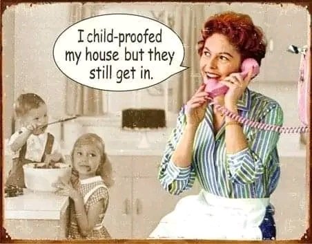 ChampneyLisa's tweet image. #TipsForNewParents
Be sure to child-proof your home.