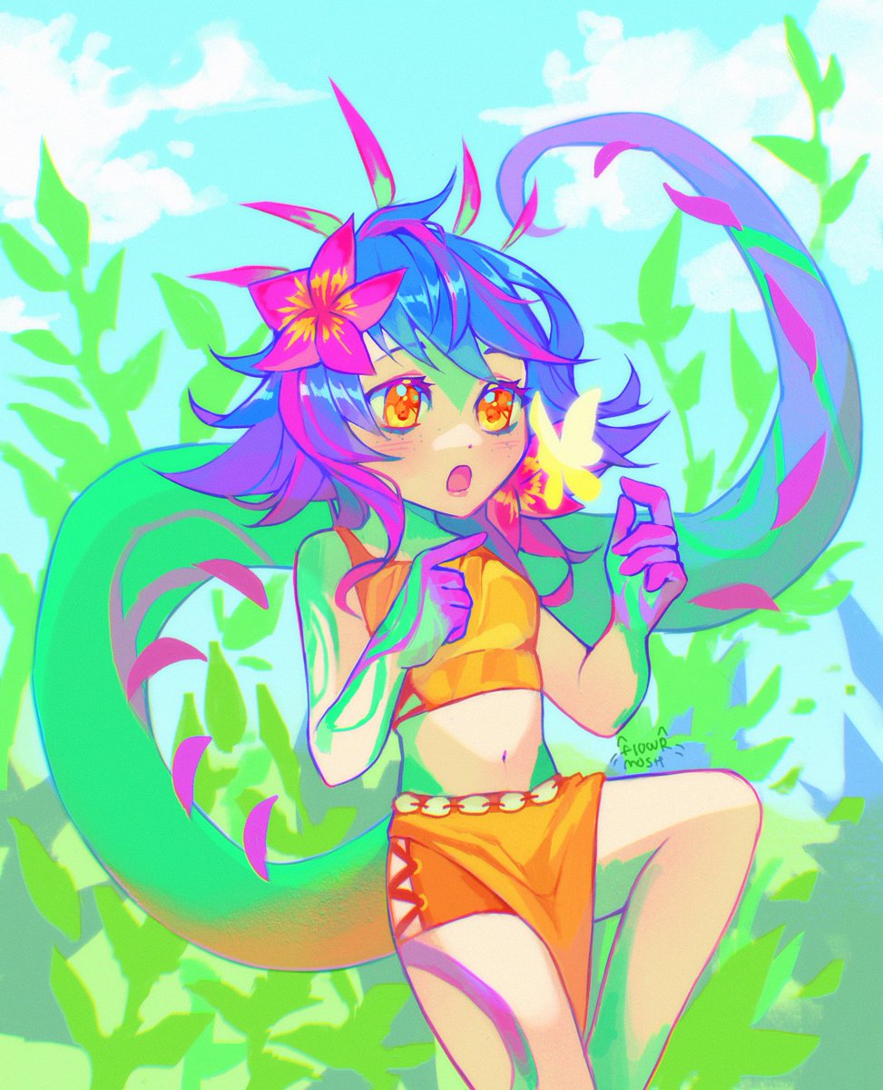 neeko drawing when she released vs recent 😳💙 6 year difference ..!!!