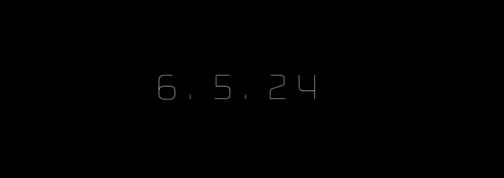 CMDA1R's tweet photo. yo.. @CMDGaminggs just did a blackout and the banner only says "6.5.24" this date is legendary if you know it 

we are GOING BACK IN TIME BABY https://t.co/sQaw4OJprY