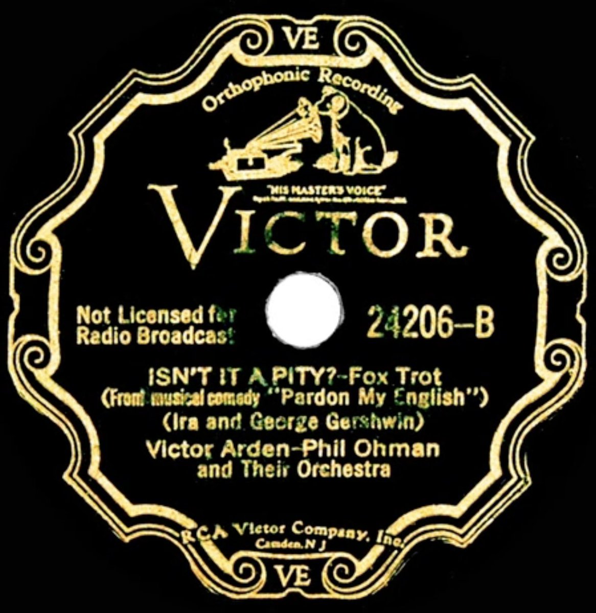 Coming up next Victor Arden-Phil Ohman Orchestra with Scrappy Lambert on @oldisnewradio show on @WBAI & wbai.org/listen-live/ @gershwin_100 #IsntItAPity
#EverythingOldIsNewAgainRadioShow #45thYear
#PopStandards #GreatAmericanSongbook #Jazz #Showtunes #Cabaret #broadway