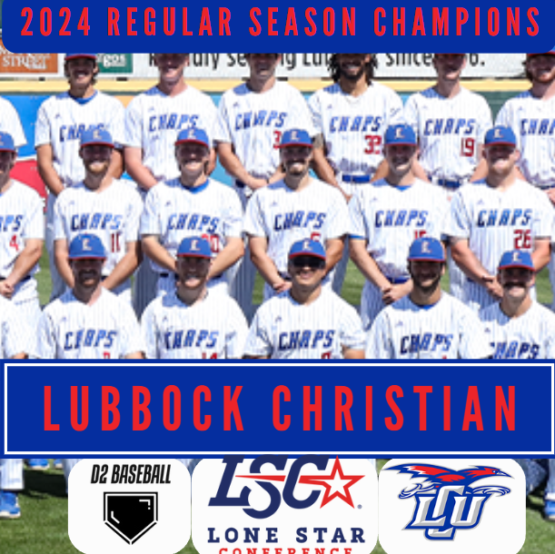 After their sweep this weekend, the Lubbock Christian Chaparrals are the Lone Star Conference Regular Season Champions!

#D2Baseball