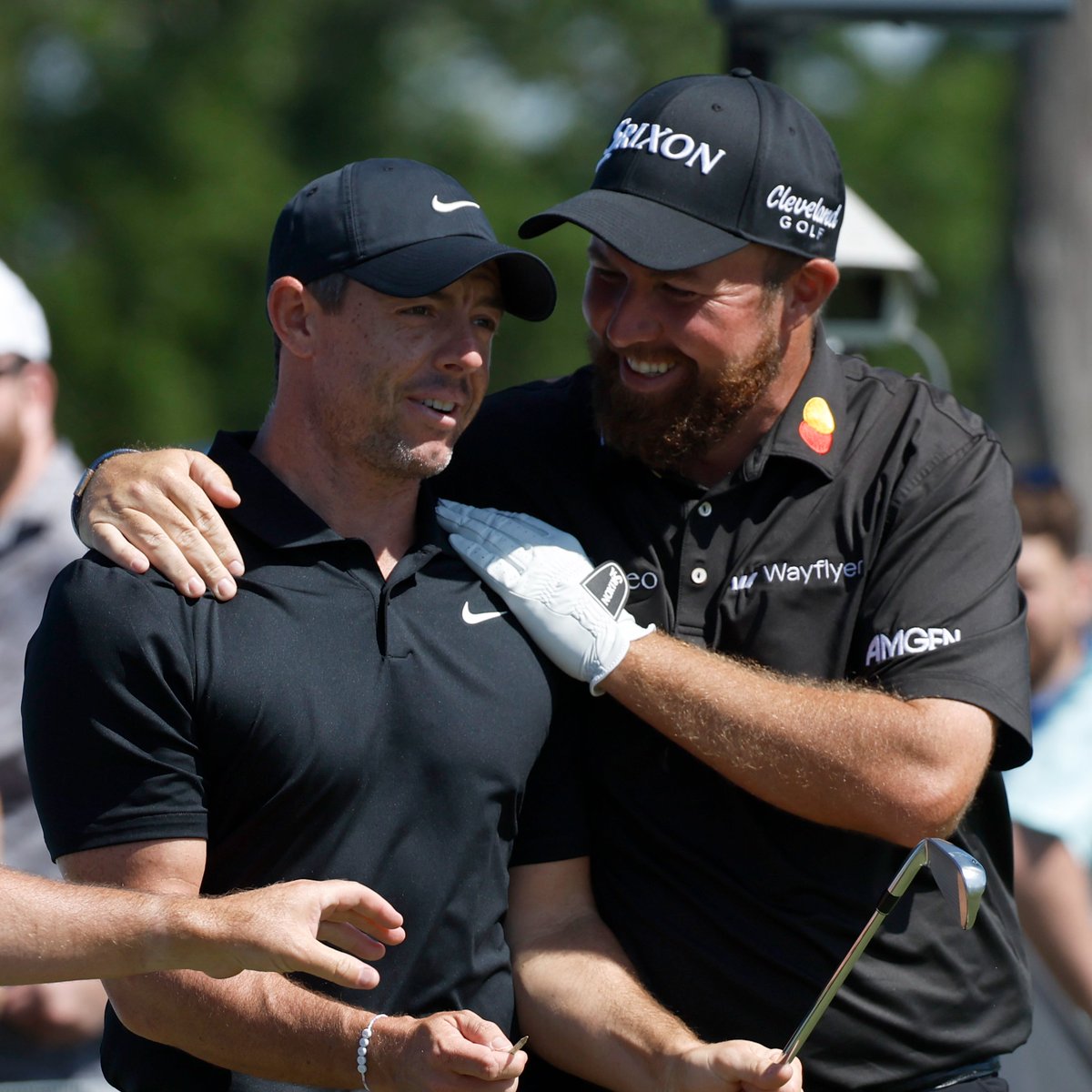 DPWorldTour's tweet image. Rory McIlroy and Shane Lowry winning together on the @PGATOUR 🍀🏆