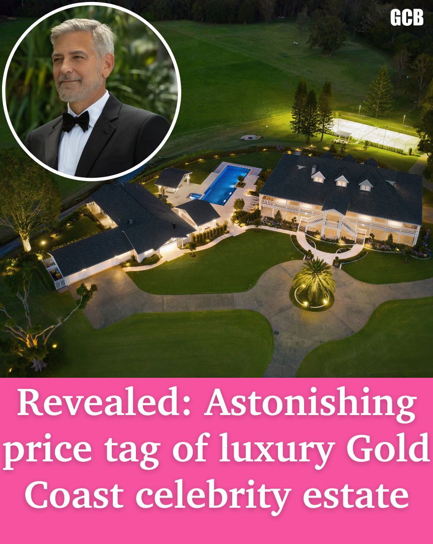 A stunning and palatial Gold Coast Hinterland property which has hosted the likes of A-listers George Clooney and Tom Hanks is on the market for an eye-watering price
@GCS_Pottsy  #GoldCoast 
SEE INSIDE: ▶️  bit.ly/3xSi3C2