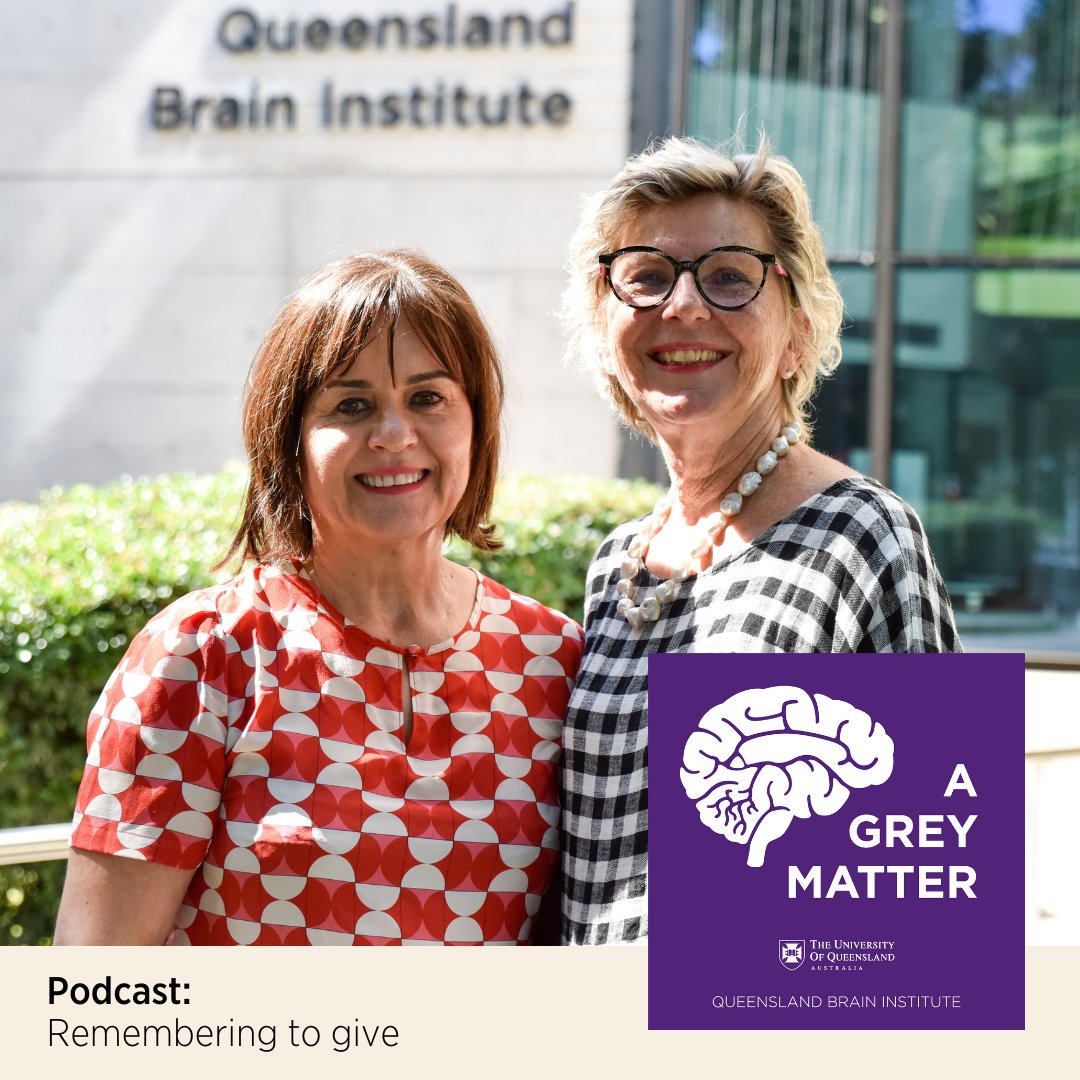 EP1 OF 'A GREY MATTER' PODCAST OUT NOW! Robyn Hilton and Allison Scifleet are two incredible women bonded by their passion for dementia research. With over 421,000 Australians living with dementia, they're on a mission to raise vital awareness and funds. ow.ly/5luX50RmRmp