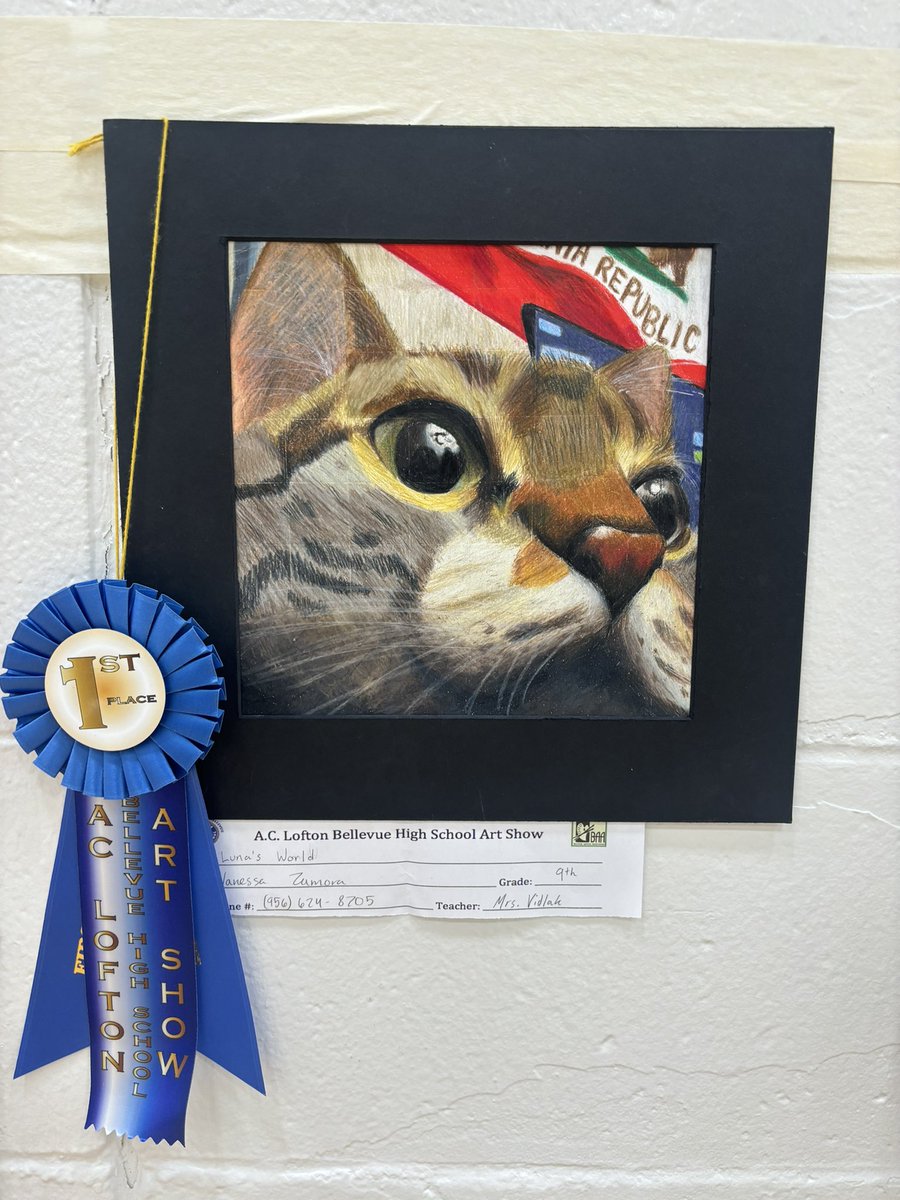 msreeceart's tweet photo. Would like to give a big shoutout to all of the students who participated in the A.C. Lofton Art Show today! We had a great turnout. https://t.co/cGWztcQZyw