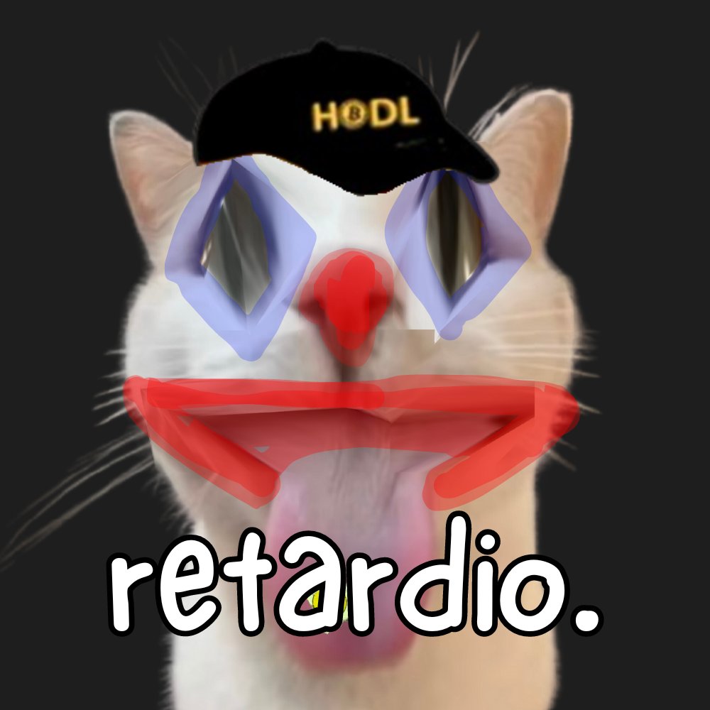 itsbaabo's tweet photo. @blknoiz06 ansem you like the cat?

hes a couple tabs deep on $LSD but nevertheless

a true work of art

hes perfect(ly retarded).

giving away some supply in tg :3 https://t.co/h80yo0rNNY https://t.co/WbjlPwb7GN