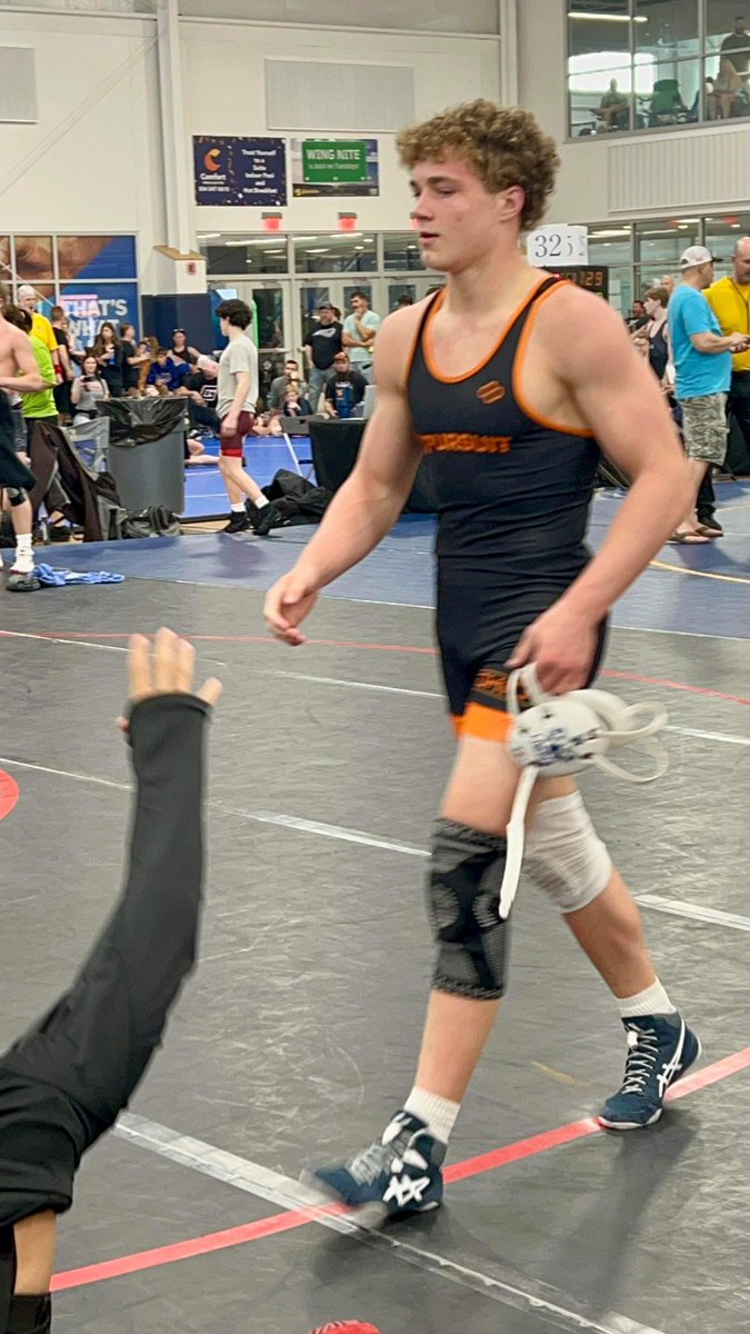 Quite a few #Patriots wrestled at TOC (Wheeling, WV) Sat/Sun...a lot went to Jr/Sr Prom last night...Jr-State Placer Lincoln Gardner did it all...He went 4-1 yesterday, FF to 4th, to make it back for prom...then back to TOC today to compete in the duals w/ <a href="/PursuitWrestlin/">Pursuit Wrestling - Ohio</a> 🤯